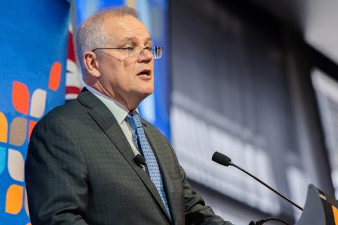 Goal is to live with virus: Morrison