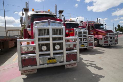 Testing for truckies at border