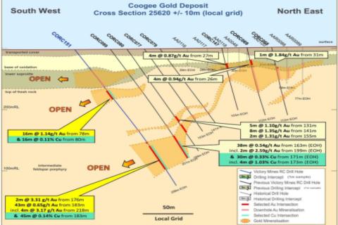 Javelin onto big copper-gold system at Coogee