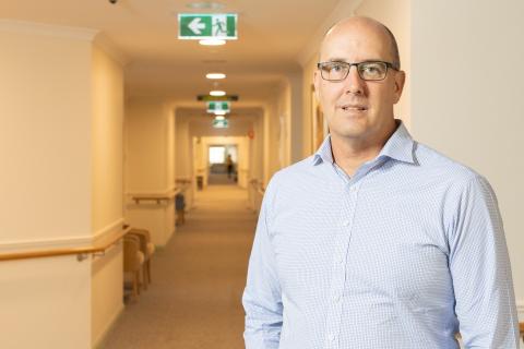 Pushing through towards the edge of a cliff