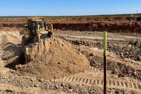 Classic wheels in heavy machinery for trial mining