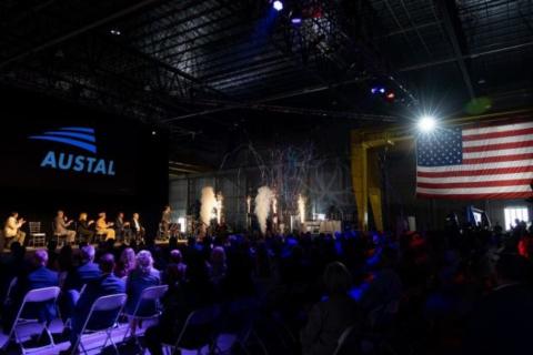 Austal USA cuts ribbon for $US100m shipyard