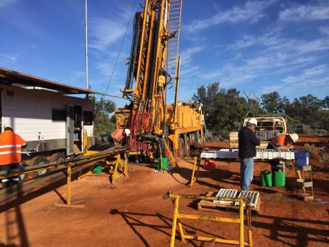 Diamond drilling underway for Legend at Rockford