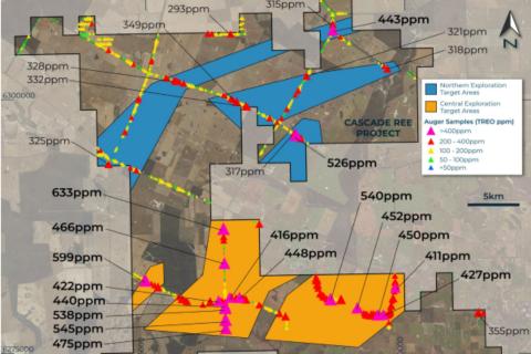 Meeka detects shallow rare earths over a huge area