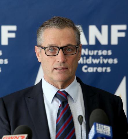 Olson leaves his mark on nursing union