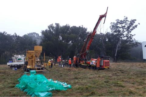 Okapi starts diamond drilling for NSW gold