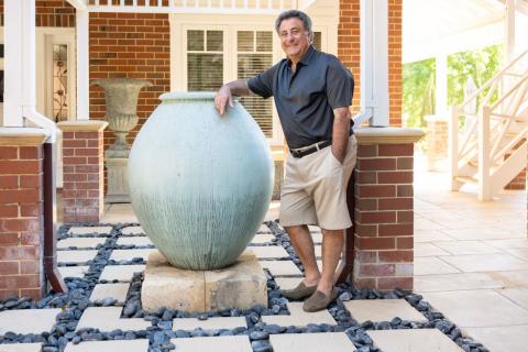 Fantasy home belies inconspicuous life