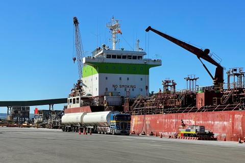 Triangle exports first oil through Port of Geraldton