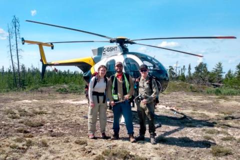Okapi gets aerial view of Canada uranium play