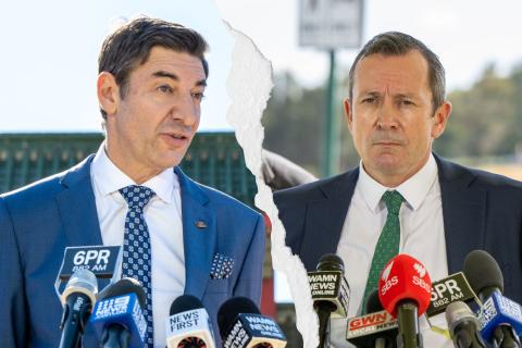 Has the premier banned the lord mayor?