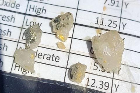 Visible gold boosts prospects for pending Meeka PFS