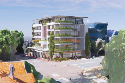 Apartment plan at Mediterranean site in limbo