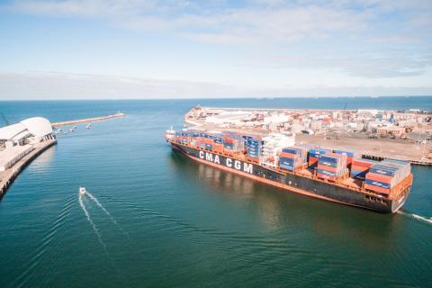 State pushing on with new port