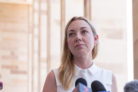 Davies breaks with feds, backs Voice