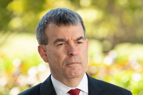 Water, forestry minister steps down