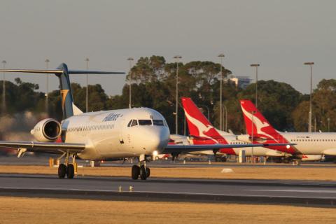 Air transport incidents on the decline