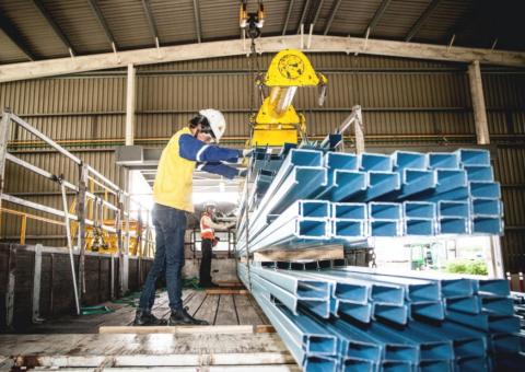 BlueScope posts $1b profit slide, warns on safeguard