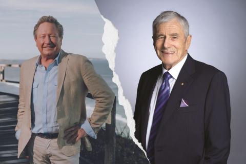 Billionaire battle heads to Canberra