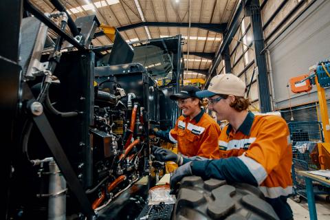 Komatsu Invests More Than $6m in WA Training