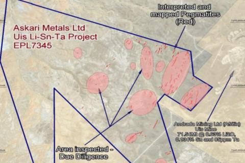 Askari completes, drills Nambian lithium acquisition