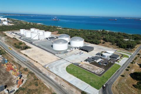 $150m energy terminal officially opened