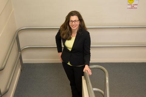 Adam signals intention on Auslan