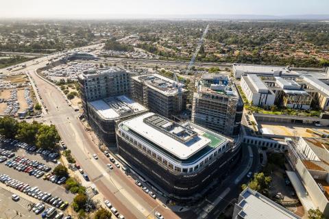 Progress at $450m Murdoch Square