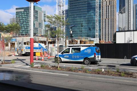 CBD street closed after gas leak