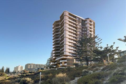 Apartment tower adds to Scarborough skyline