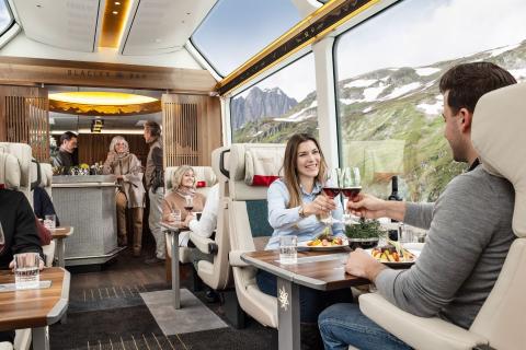 Short ride, stunning scenery