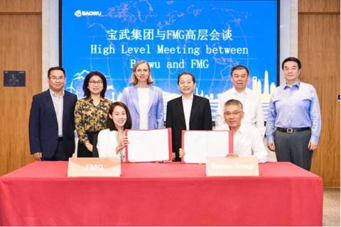 Fortescue signs with China Baowu