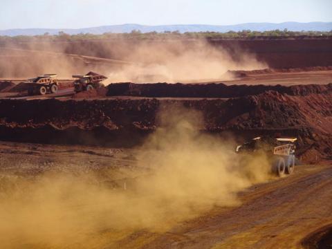 Turnover falls in mining industry