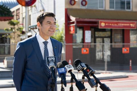 Zempilas lobbies hard for Commonwealth Games bid