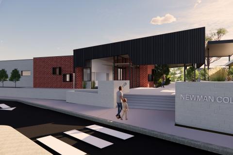 Newman College’s $27m primary school progresses