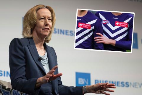 Woodside boss defends Docker sponsorship