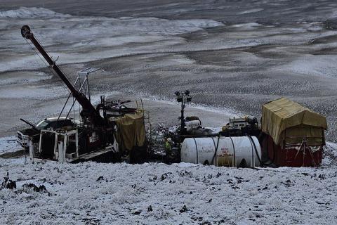 Chariot emerges from Wyoming winter to drill Black Mountain