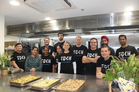 Team building that gives back to homelessness