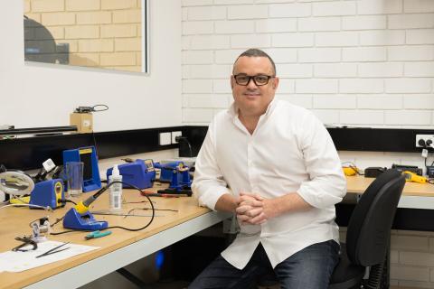 Harvest Tech in boardroom blue