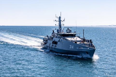 Austal lauds certainty as revenue drops