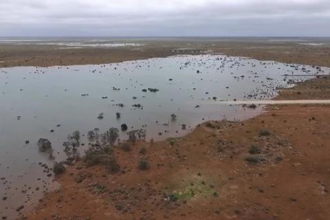 Extent of transnational rail flood revealed