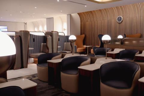 New lounge a premium experience