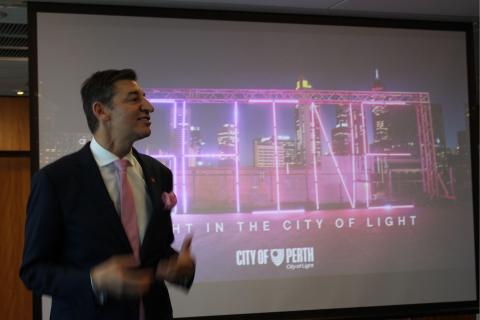 Perth campaign launch part of $3m budget