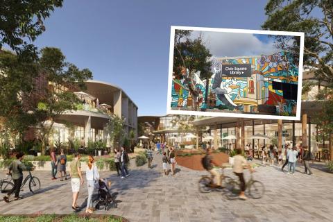 Melville backs $60m library centre plan