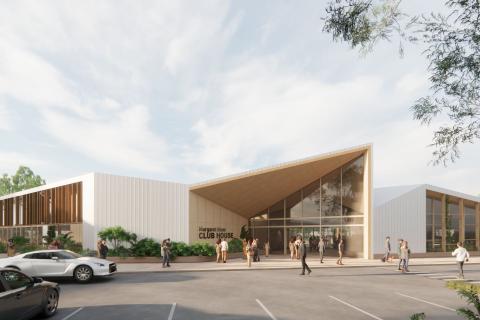 Yolk flags South West country club