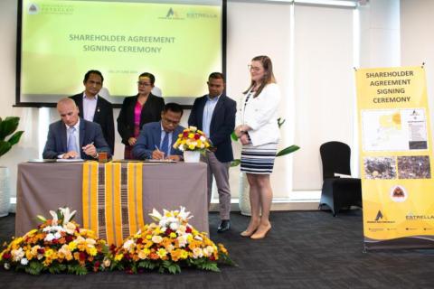 Estrella inks landmark agreement with Timor Government