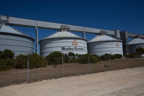 South32 wipes $830m off Worsley Alumina