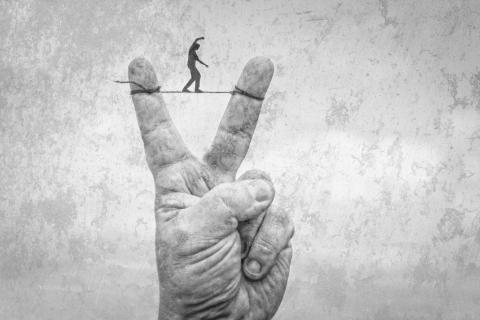 Protesters battle to make a point