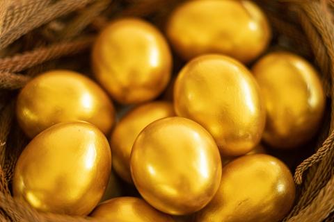 KALGOLD_GOLDEN EGG BASKET