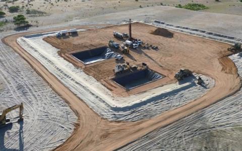 Triangle Energy Global's Becos-1 well pad