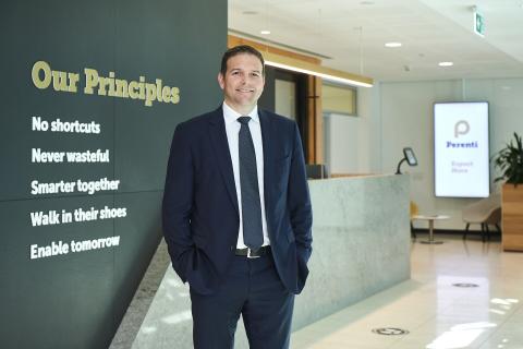 Perenti boss Mark Norwell.